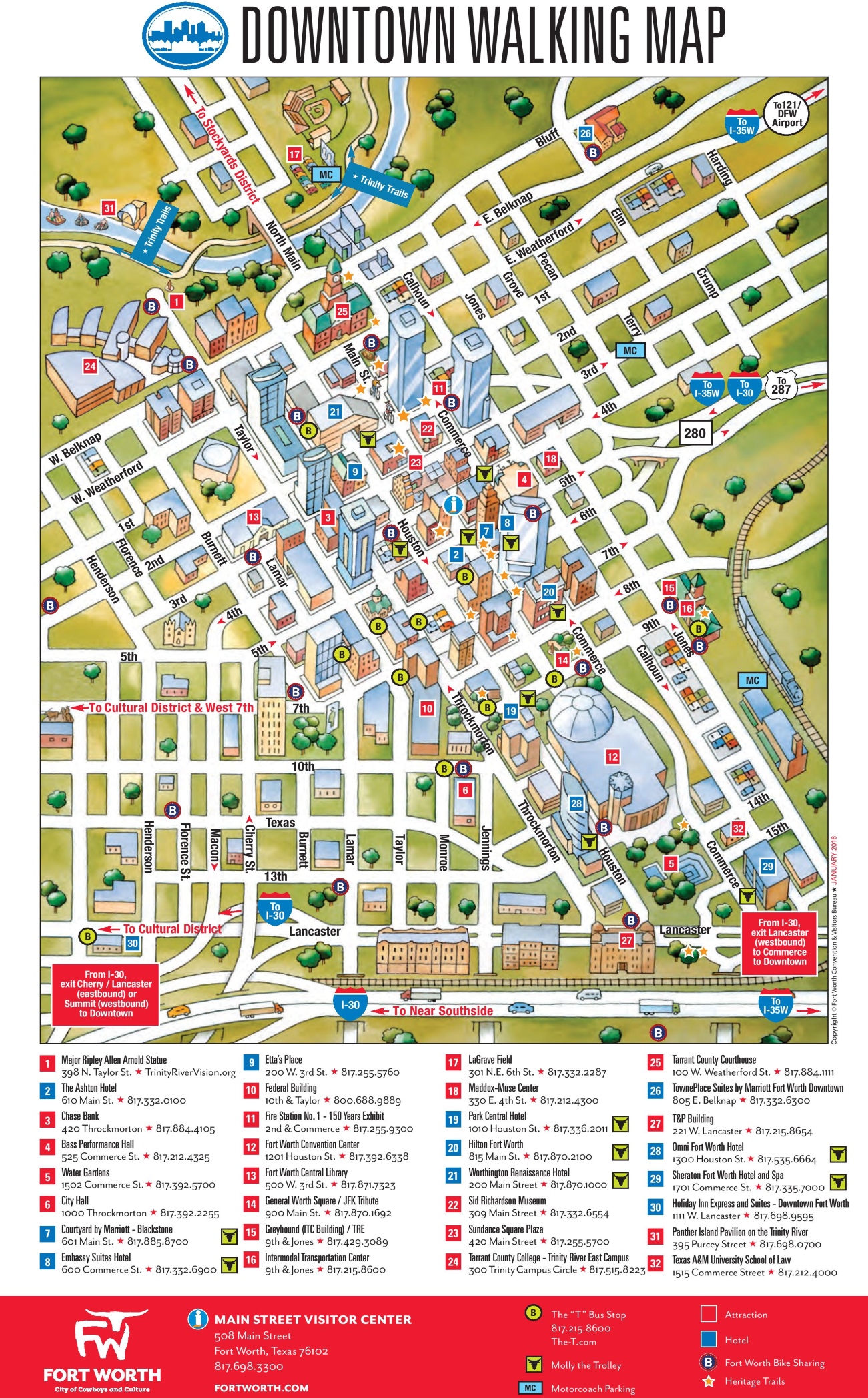 Map to The Fixi Shop in Fort Worth, TX